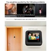 Home Video Doorbell 145 Degree Wide Angle 2.4in Digital LCD
