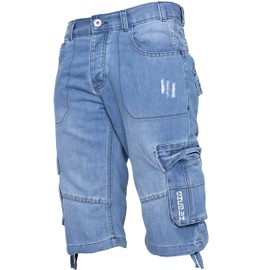 Ze ENZO EZS404 LSW 32 Shorts Prime Light Blue