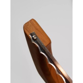 Bob Linn BREAD KNIFE CHERRY wood Wooden Bread Knife, Fiddle Bow Bread Knife, Wood Bread K