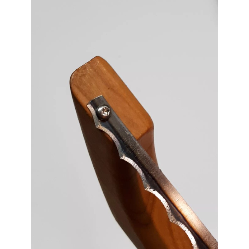 Bob Linn BREAD KNIFE CHERRY wood Wooden Bread Knife, Fiddle
