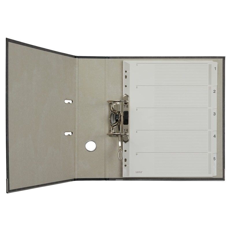 Esselte 100160 A4 1-5 Index, Heavy Duty Cardboard with Mylar