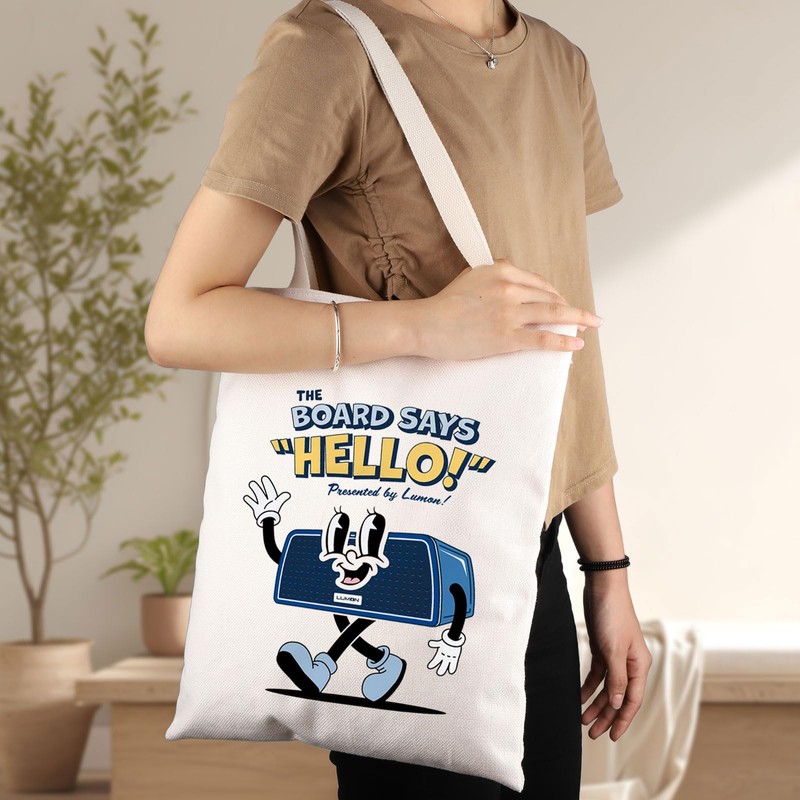MYSOMY Macrodata Refinement Tote Bag Innie & Outie Gifts Lumon