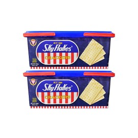 M.Y. San SkyFlakes Philippino Crackers 32 Packs 800g SET of 2