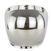 Motorcycle Retro Bubble Shield Visor PC Lens 3 Snap Helmet