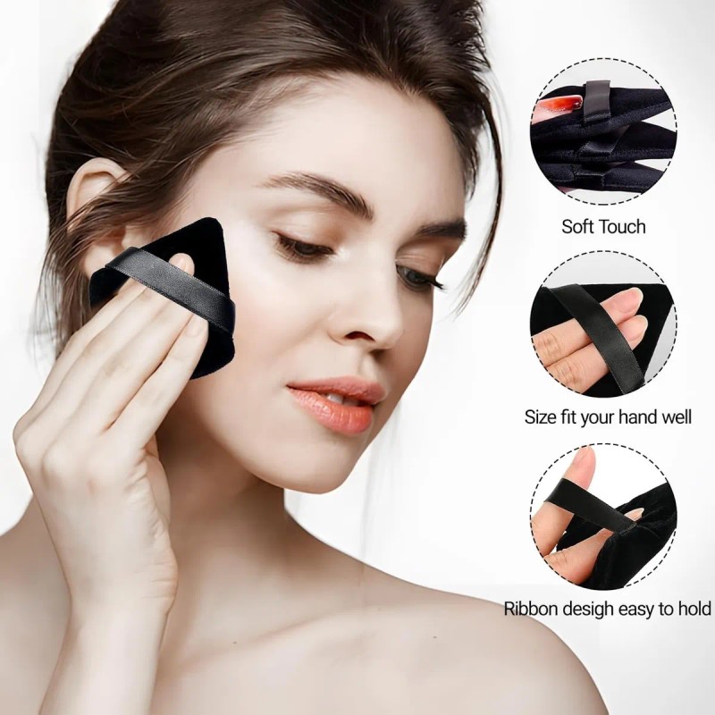 30 Borlas Para Polvos Y Base De Maquillaje