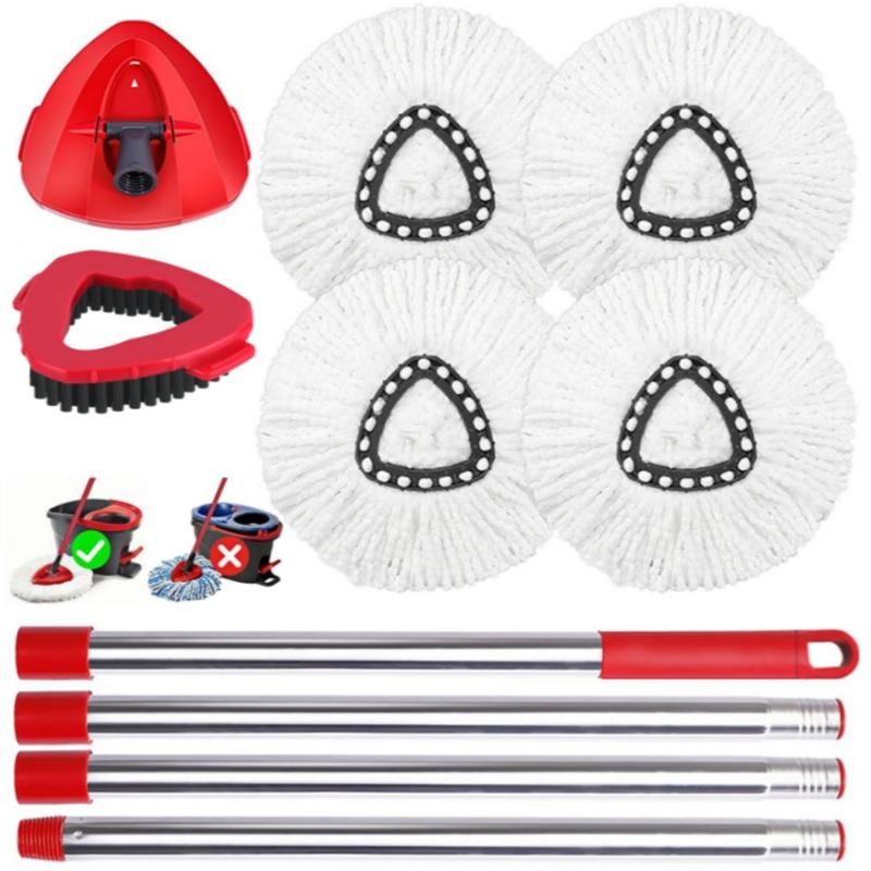 Spin Mop Head Replacement & Shower Floor Scrubberï¼for O Cedar