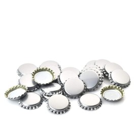 Crown Caps Silver 100 pk