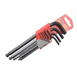 Teng 1479MM 9 Metric 1.5-10mm Ball-Point Hex Key Set