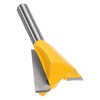 HARFINGTON Dovetail Router Bits 1" Diameter 1/4" Shank Tungsten Carbide