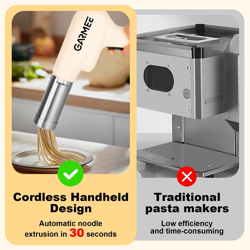 Electric Pasta Maker Machine Noodle Maker - Automatic Spaghetti Maker