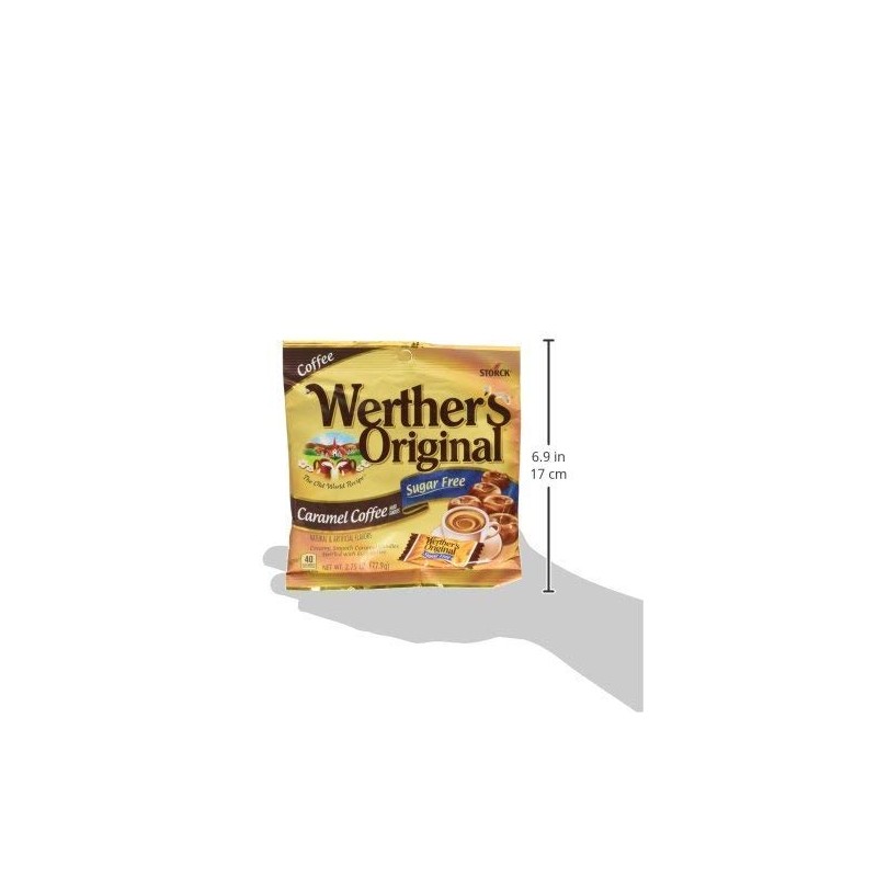 Werther's Original - Coffee Caramel - Sugar Free Hard Candies
