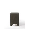 ACME Furniture 26263 Carine II Nightstand, Charcoal