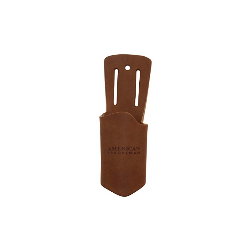 American Tradesman 635BN - Brown Leather Aviation Snip Holder Tool