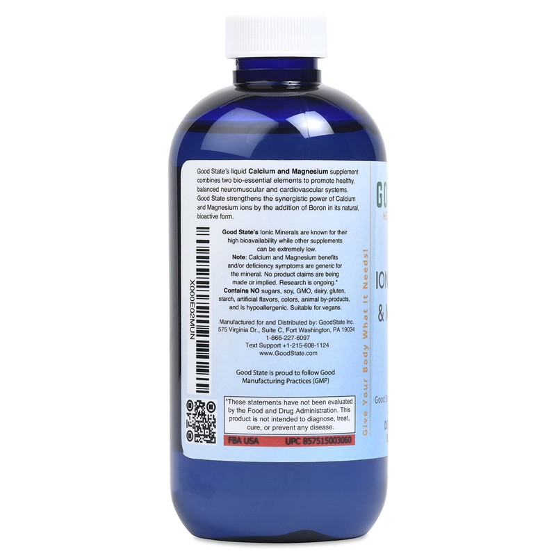 Good State | Ionic Calcium & Magnesium | Natural |