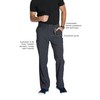 Cherokee Infinity Men's Scrub Pants Modern Fit 6 Pockets Tapered