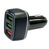 Arcs X-304 3-Port DC Charger QC+A2 Black