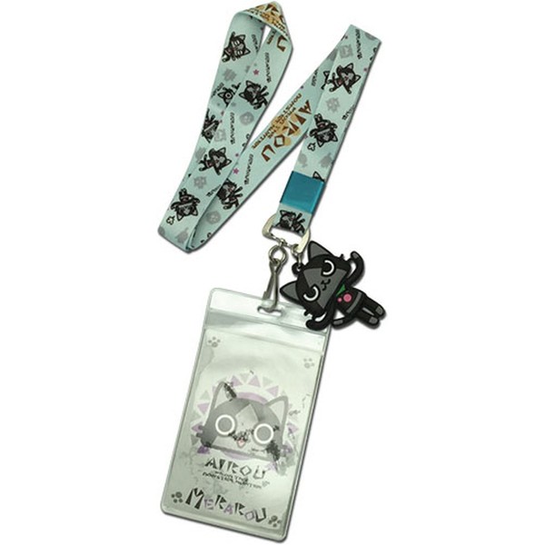 Great Eastern Entertainment Airou from The Monster Hunter - Merarou Lanyard Multicolor, 5"