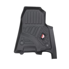 MotorPower Care, 3D TPE Floor mat, for Compatible with fits/ 2019 to 2024 Dodge Ram 1500 Crew Cab New Body (NOT for Classic Models) TPE All Weather, Heavy Duty Floor Liner Custom