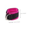 BESPORTBLE 1 Pair D Ring Leg Training Womens Gym Accessories