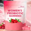 Gomitas Probióticas Cranberry Para Rutina Diaria De Mujer