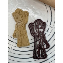 Premium Quality Baby Groot 5.5” Cookie Cutters & Molds Produced by 3D Kitchen Art