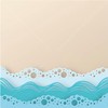 Ocean Beach Wave Metal Cutting Dies Set,Summer Stencil and Embossing