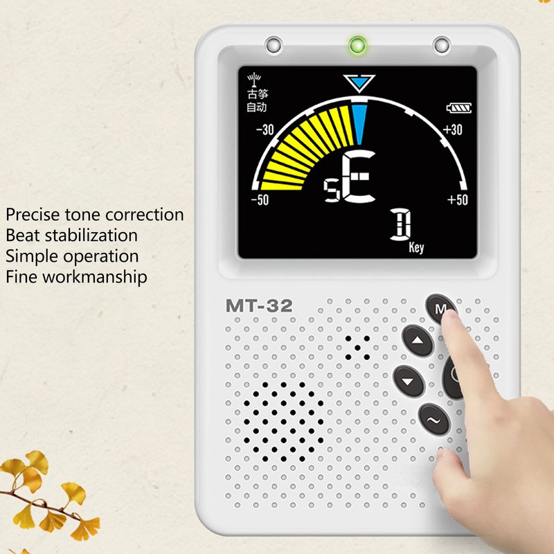 Metronome Tuner Rechargeable 3 In 1 Digital Metronome Tuner Tone