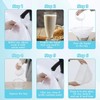 3Pcs Bowl-Shaped Reusable Nylon Cheese Cloth Filter Bag, Bowl-Shaped Fine