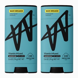 W By Jake Paul Men Antiperspirant Odor Blocking Vitamin-Infuse Deodorant PACK of 2