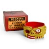 Elbenwald 3D Zombie Head Bowl 1000 ml Ceramic Green