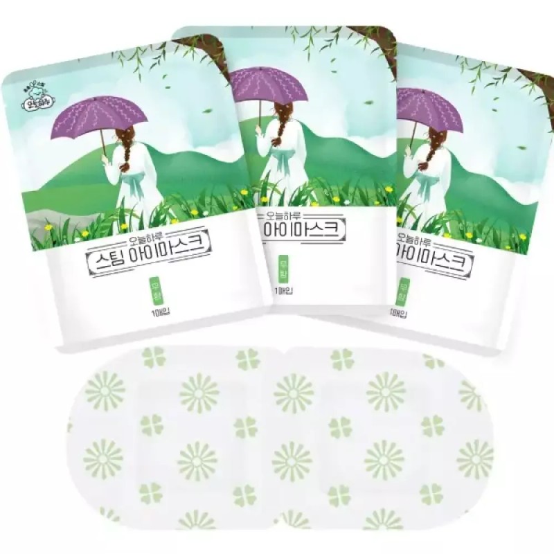 Today (무향)오늘하루 온열안대 스팀 아이마스크 눈찜질팩 [100매] (Unscented) Today’s Heat-Release