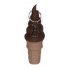 KeyChain Ice Cream Cone Lip Balm - lipstick Keychain –
