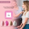 MUUK Makeup Sponge Blender 4 Pack Foundation Sponge Latex Free