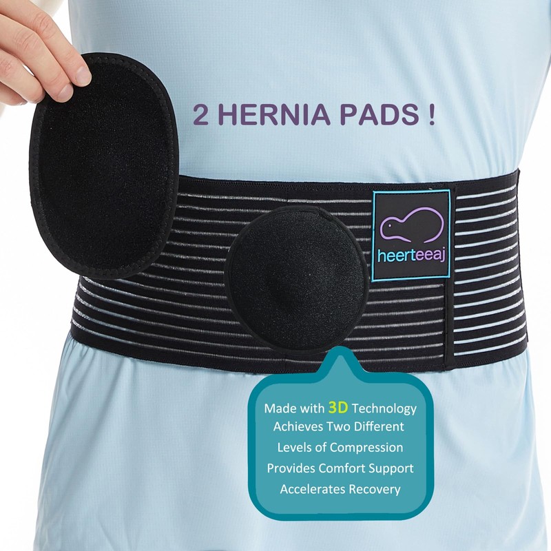 Umbilical Hernia Strap for Men and Women - Abdominal Support