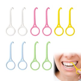 5Pcs Retainer Aligner Removal Tool Kits Convenient Quick Removal Teeth Aligner Clean and Hygienic Teeth Cleaning Tools Easy to Remove for Tooth Cleaning Oral Care White Yellow Pink Green Blue