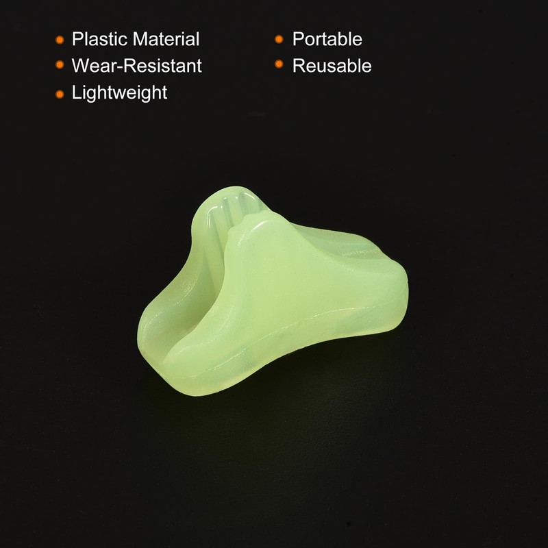 sourcing map Tent Rope Buckle Tensioner, Large Triangle Cord Adjuster