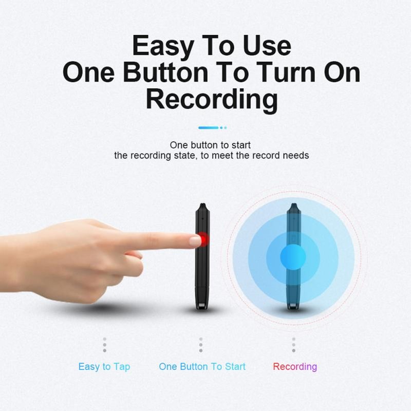 USB Flash Drive Recorder Professional Noise Reduction Dual Recording Mode