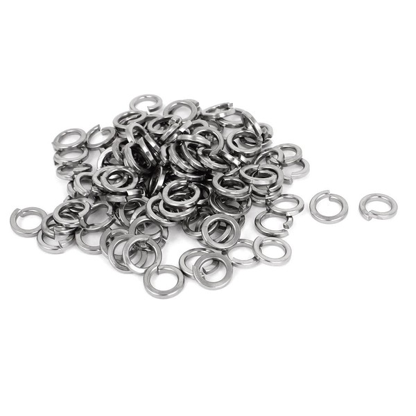 Sourcingmap 5/16-inch 304 Stainless Steel Split Lock Spring Washer Bolt