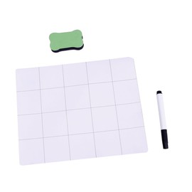 Gatuida 3Pcs Magnetic Repair Phones Rewritable Surface Small Parts Work Pad with Pen Eraser for Organizing Screws and Components in Repairs