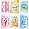 HunnmingRe 6 Pcs Italian Kitchen Towels 24 x 16 Inch