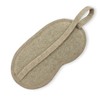 Jet&Bo 100% Pure Cashmere Eye Mask Natural Undyed Cashmere