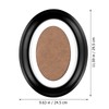IMIKEYA 10 Inch Oval Frame Set With Seamless Nails Round