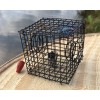 BLACKWAY BOAT MODELS MINIATURE CRAB TRAP, CRAB POT, BLACK, METAL