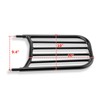 Mofun Black Backrest Sissy Bar Luggage Rack Compatible with Indian