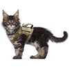 Arnés táctico para gatos para caminar a prueba de escapes,