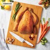 Farberware Extra-Large Wood Cutting Board, Reversible Chopping Board for Kitchen