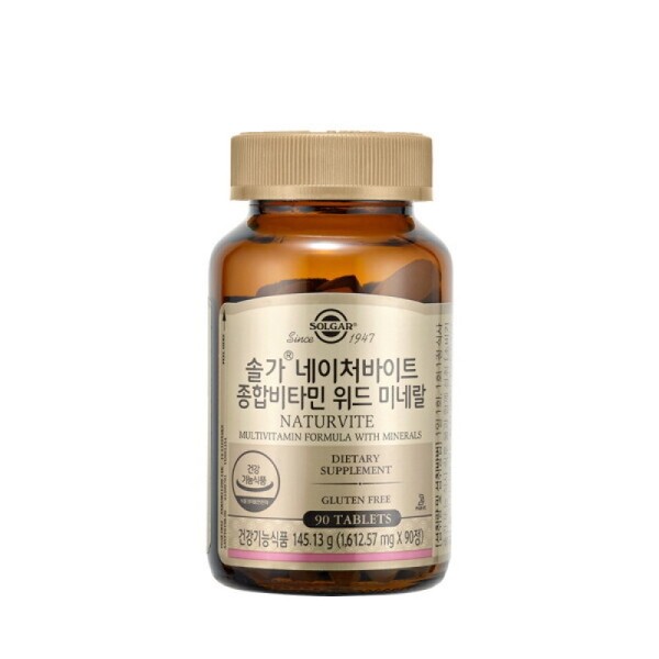 Solgar Naturebite Multivitamin with Minerals (90 tablets/3 months) / 솔가
