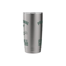 Fantasy Football Player Retro Design Party Kit Trophy Gift Stainless Steel Insulated Tumbler