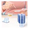 150-Pack 40ml Disposable Urine Cups, Plastic Specimen Containers for Pregnancy/Ovulation/PH