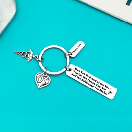 Ximalun Occupational Therapist Gifts OT Keyring Occupational Therapy Appreciation Gifts OT Assistant Gift OT Teacher Gift Occupational Therapy Graduation Gift OT Thank You Gift for Therapist